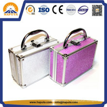 Boîte de rangement pour cosmétiques de beauté avec doublure en velours (HB-2035)